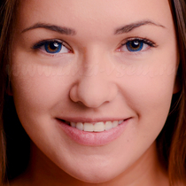 Цветные линзы EOS Briller Blue Фото 2