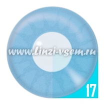 Карнавальные линзы Lensmam Solar Blue Фото 3